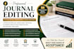 professionally edit, proofread your academic journal article