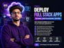 deploy full stack apps to AWS, digitalocean, vercel or vps