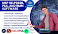 setup msp helpdesk psa and rmm tools connectwise halopsa syncro ninjaone atera