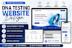 design dna testing website, drug testing website, phlebotomy and medical supply