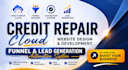 build credit repair cloud website, funnel and lead generation automation system