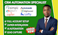do resimpli brivity CRM autotask gohighlevel automation lofty zapier integration