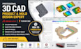 design injection mold for plastic parts manufacturing dfm optimized 3d cad ready