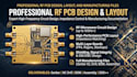create professional rf pcb design, pcb layout, and manufacturing files