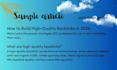 write compelling narratives and worldbuilding content for websites and magazines