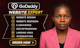 godaddy website design godaddy website redesign develop godaddy website design