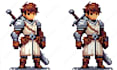 do pixel art character pixel art animation pixel art character sprite sheet