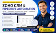 setup zoho crm campaign pipedrive automation sites integration book commerce