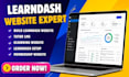 develop lms website with learndash elearning lms tutor build membership website
