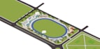 render landscape site plan and master plan