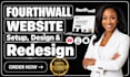design fourth wall website setup up fourthwall pod merch store digital product