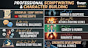 write comedy and mature romantic script and youtube content