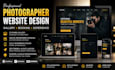 design photographer gallery system online appointment booking experience