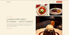 create a professional restaurant website
