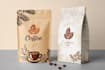 create coffee label and packaging design