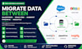 migrate data between salesforce zoho crm hubspot piopedrive insightly