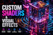 create stunning 3d web animations and visual effects with gsap and custom shader