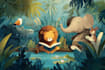create colorful book covers for children books