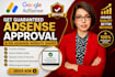 approve your domain with google adsense for your website adsense optimization