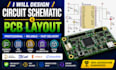 develop custom pcb layout and circuit board design