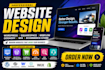 build wordpress squarespace webflow godaddy wix ecommerce website design store