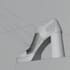 do 3d heel design high heel modeling footwear 3d model and heel rendering