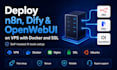deploy n8n  dify  openwebui on vps with docker and SSL