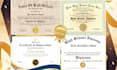 create professional editable certificate and diploma degree design in 24 hours