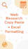 do fast accurate data entry, pdf to excel, copy paste, web research