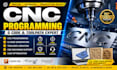 do cnc programming, g code, toolpath and cnc machining projects