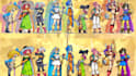 pixel art animation, 2d sprite sheet nsfw pixel art pixel art character game art