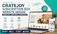 design cratejoy subscription box membership website ecommerce store
