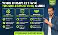 fix wix bugs, errors and wix website troubleshooting