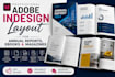do adobe indesign layout for annual reports, ebooks and magazines