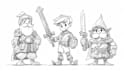 create unique hand drawn illustrations