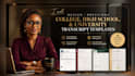 design professional college, high school, and university transcript templates