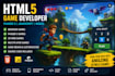 develop HTML5 browser game, phaser 3 web game and javascript game