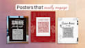 design event or business posters and flyers that include a qr code
