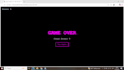 develop a custom HTML CSS and javascript web game