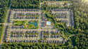 render site plan, campground map, subdivision layout design