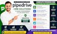 set up your pipedrive CRM account