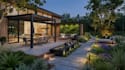 create modern outdoor space planning and landscape design concepts