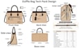 leather goods bag design backpack handbag techpack tote bag duffle bag techpack