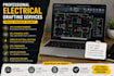 create electrical, cctv,  fire alarm and low voltage autocad drawings