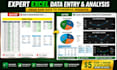 do data entry microsoft excel