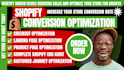 optimize shopify product listings and improve store conversions with cro