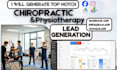 generate chiropractic, physiotherapy leads via facebook ads, google ads and ghl
