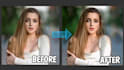 do professional photo retouching and skin smoothing