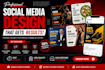 design social media posts ads and banners