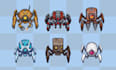 create professional pixel art sprites, characters, icons